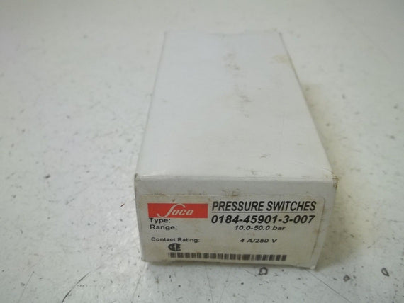 SUCO 0184-45901-3-007 PRESSURE SWITCH *NEW IN BOX*