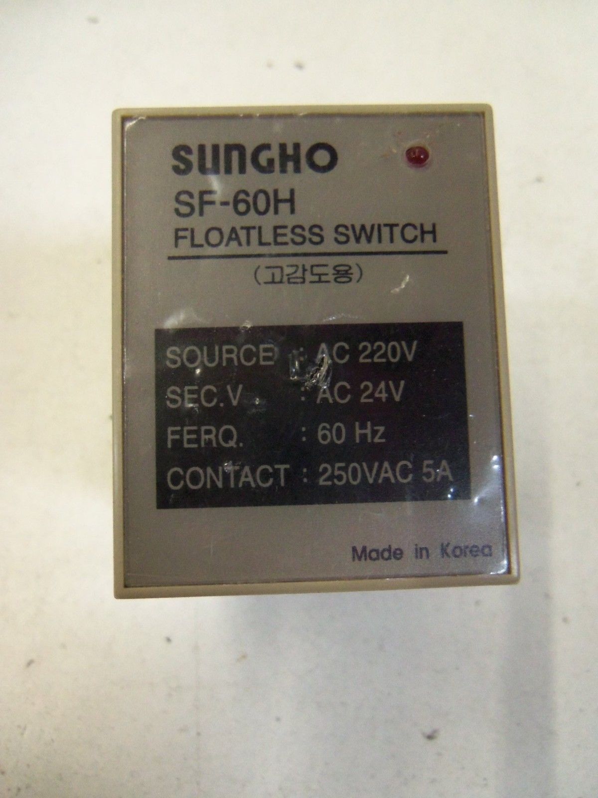 SUNGCHO FLOATLESS SWITCH SF-60H *NEW IN BOX*