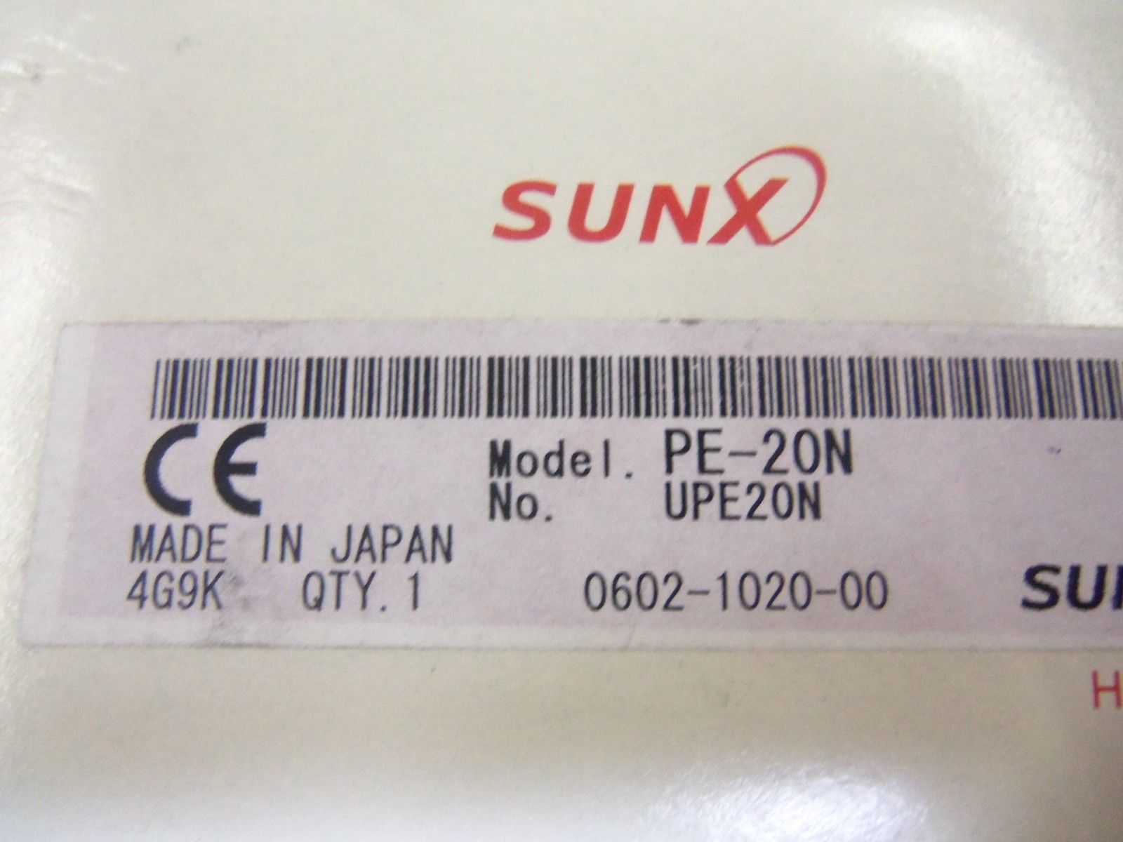 SUNX PE-20N *NEW IN BOX*