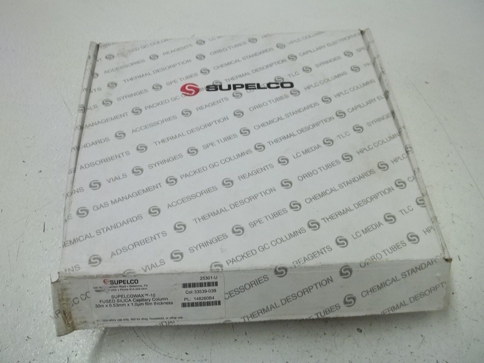 SUPELCO 25301-U GAS CHROMATOGRAPHY *NEW IN BOX*