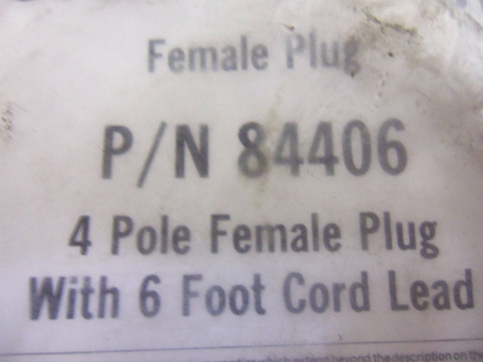 TPC WIRE & CABLE SUPER-TREX QUICK-CONNECT 84406 CABLE *NEW IN FACTORY BAG*