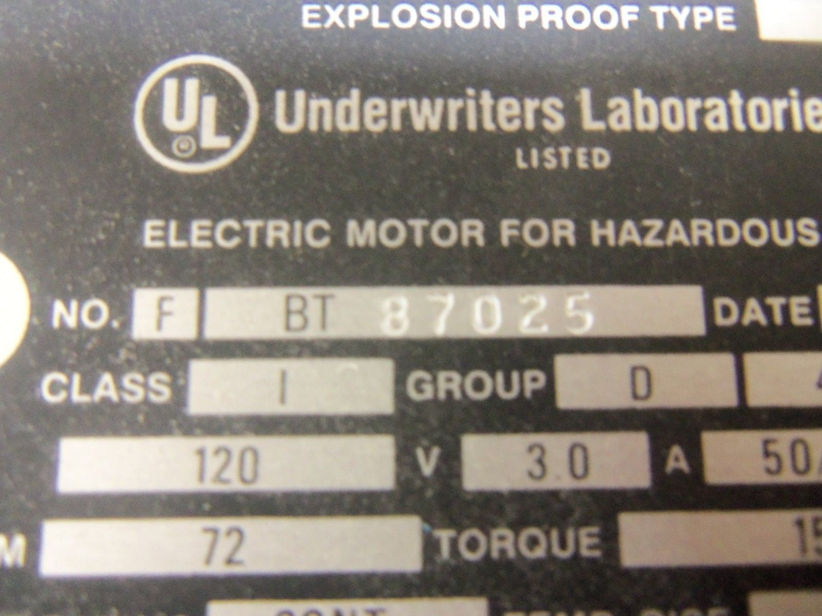 SUPERIOR ELECTRIC FBT87025 *USED*