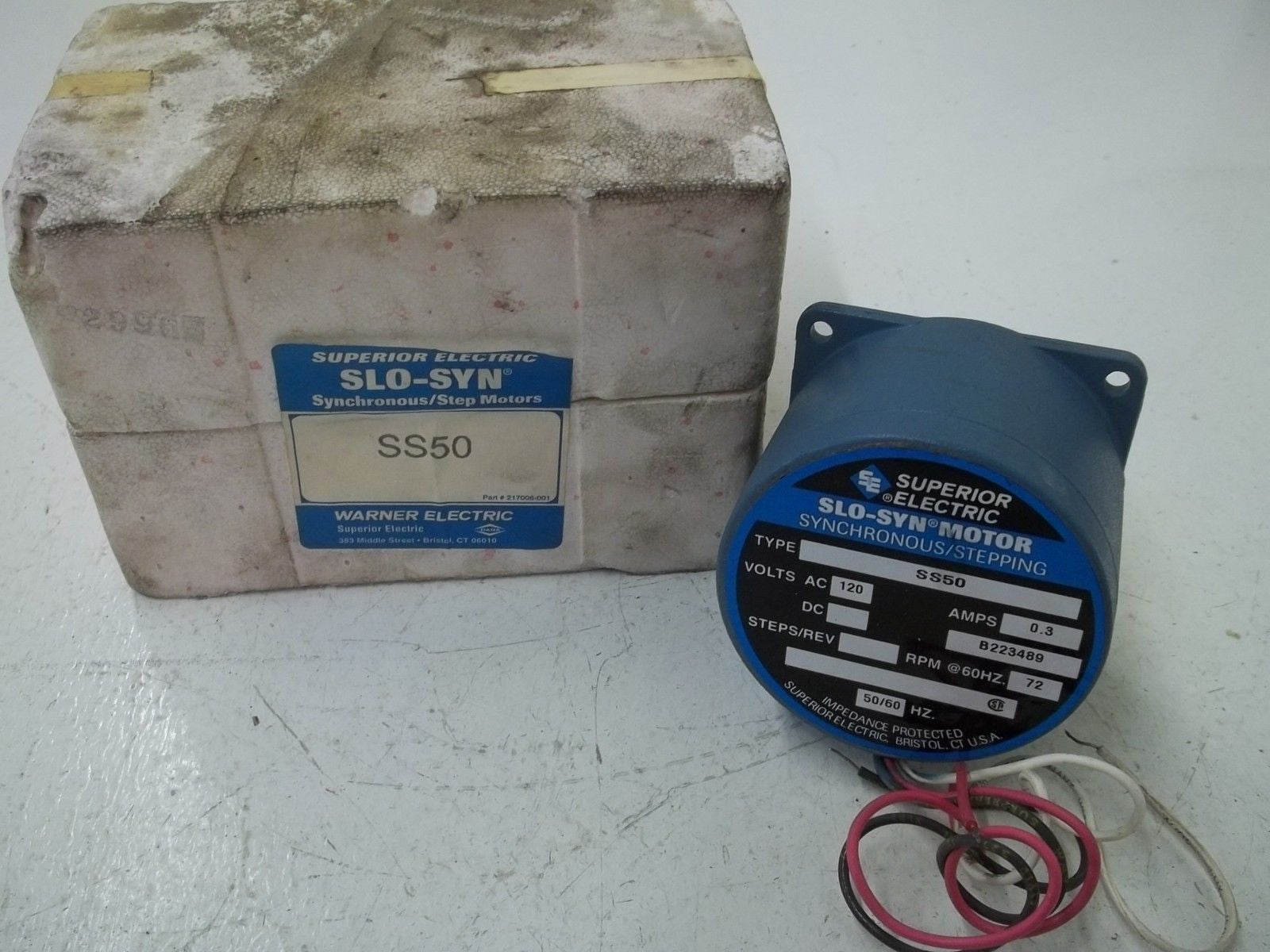 SUPERIOR ELECTRIC SS50 *NEW IN BOX*