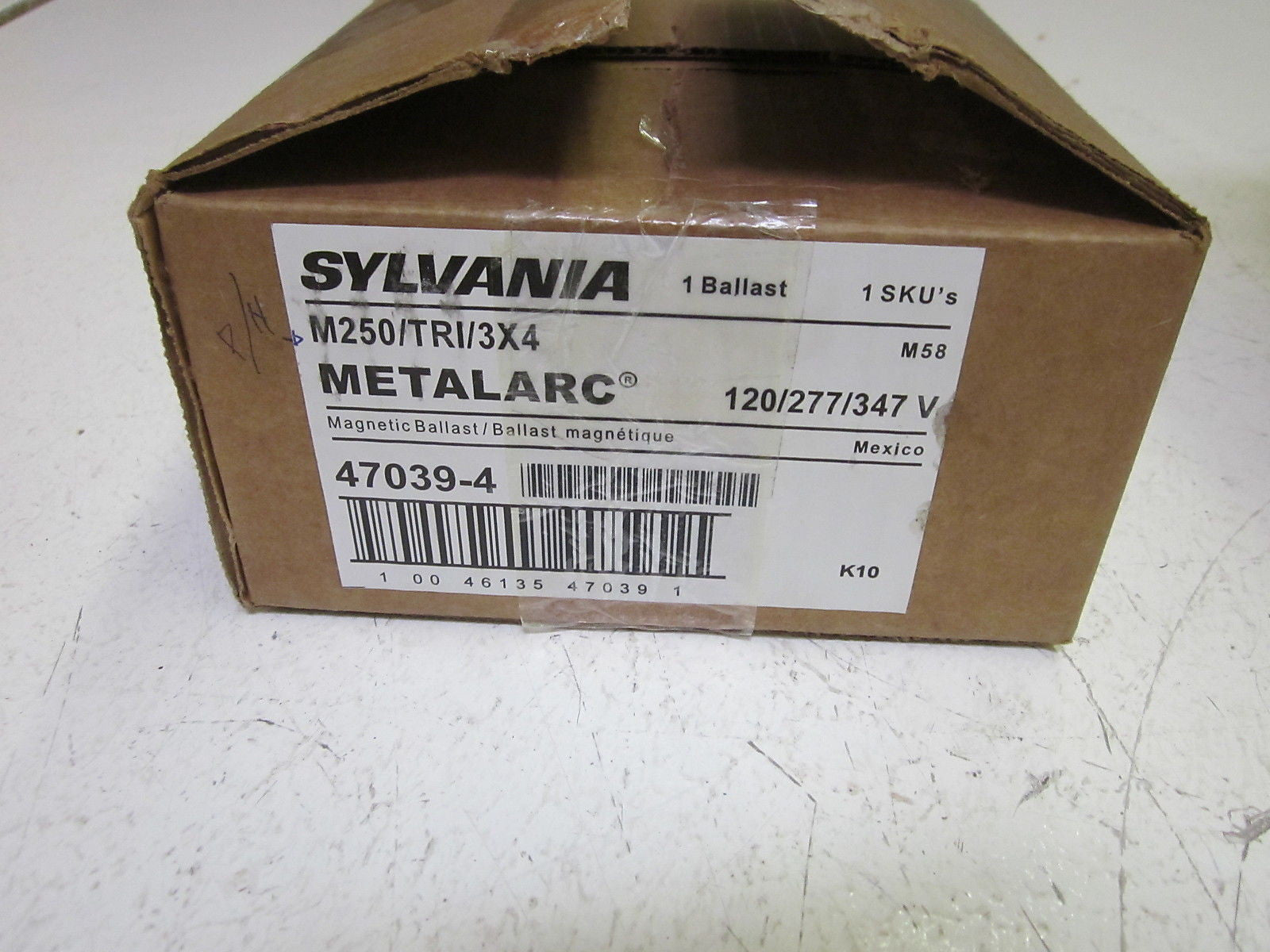 SYLVANIA M250/TRI/3X4 METALARC MAGNETIC BALLAST *NEW IN BOX*