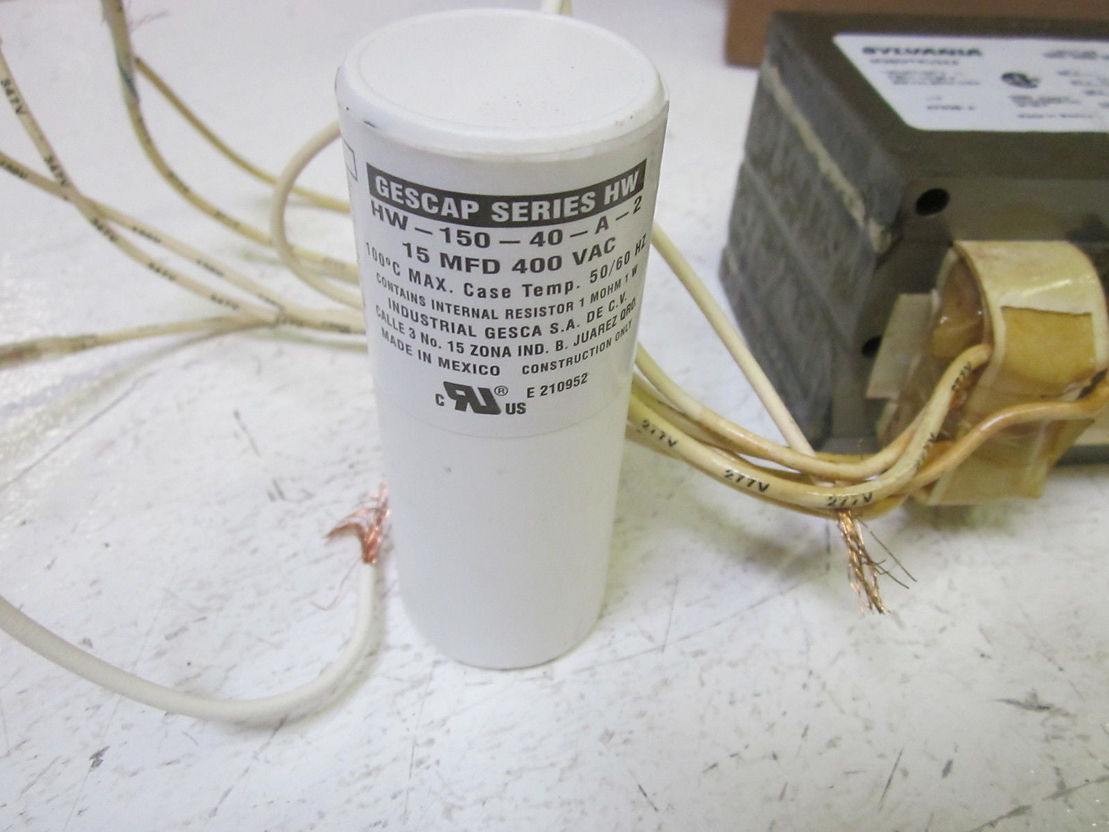 SYLVANIA M250/TRI/3X4 METALARC MAGNETIC BALLAST *NEW IN BOX*