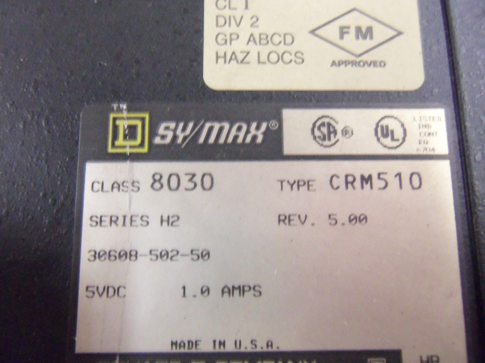 SY/MAX 8030-CRM-510  MODULE *USED*