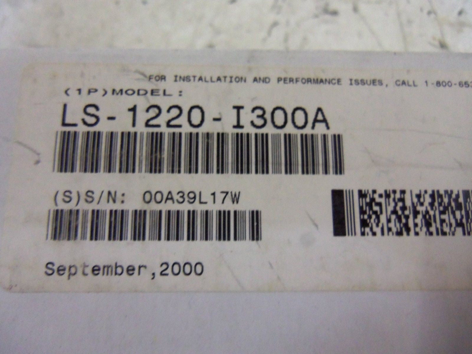 SYMBOL LS-1220-I300A BARCODE SCANNER MINISCAN *NEW IN BOX*
