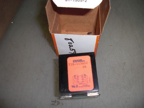 SYRACUSE ELECTRONICS TIR-115A22 ELECTROMAGNETIC RELAY *NEW IN BOX*