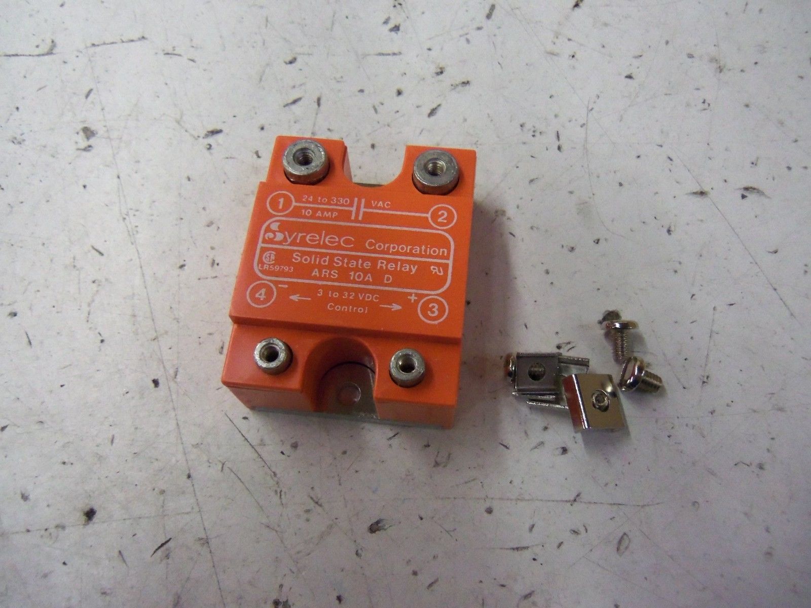 SYRELEC ARS 10A D SOLID STATE RELAY *NEW IN BOX*