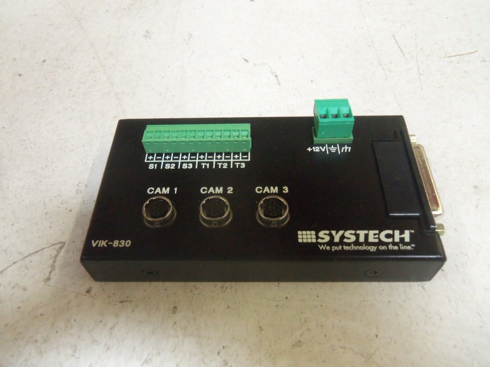 SYSTECH VIK-830 CAMERA INTERFACE *USED*