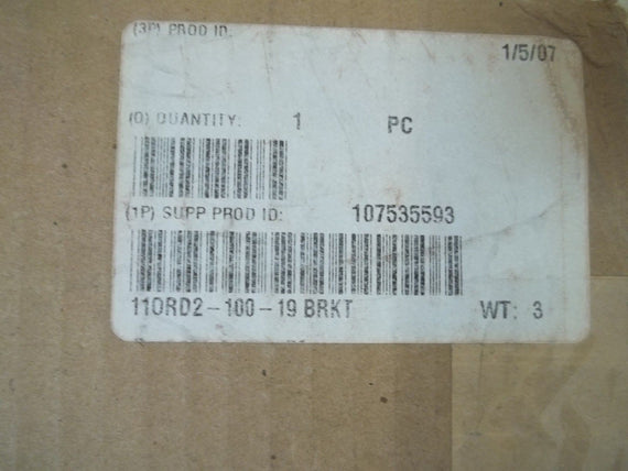 SYSTIMAX SOLUTIONS 110RD2-100-19BRKT *NEW IN BOX*