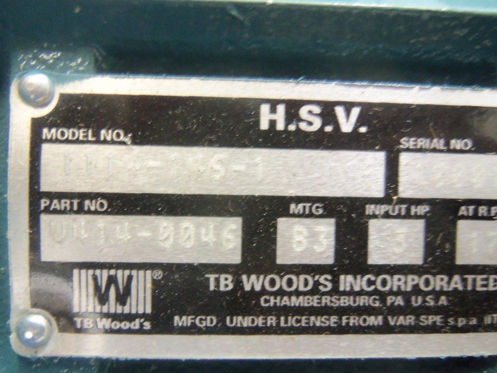 TB WOODS 1114-146-1-DC MOTOR *NEW NO BOX*