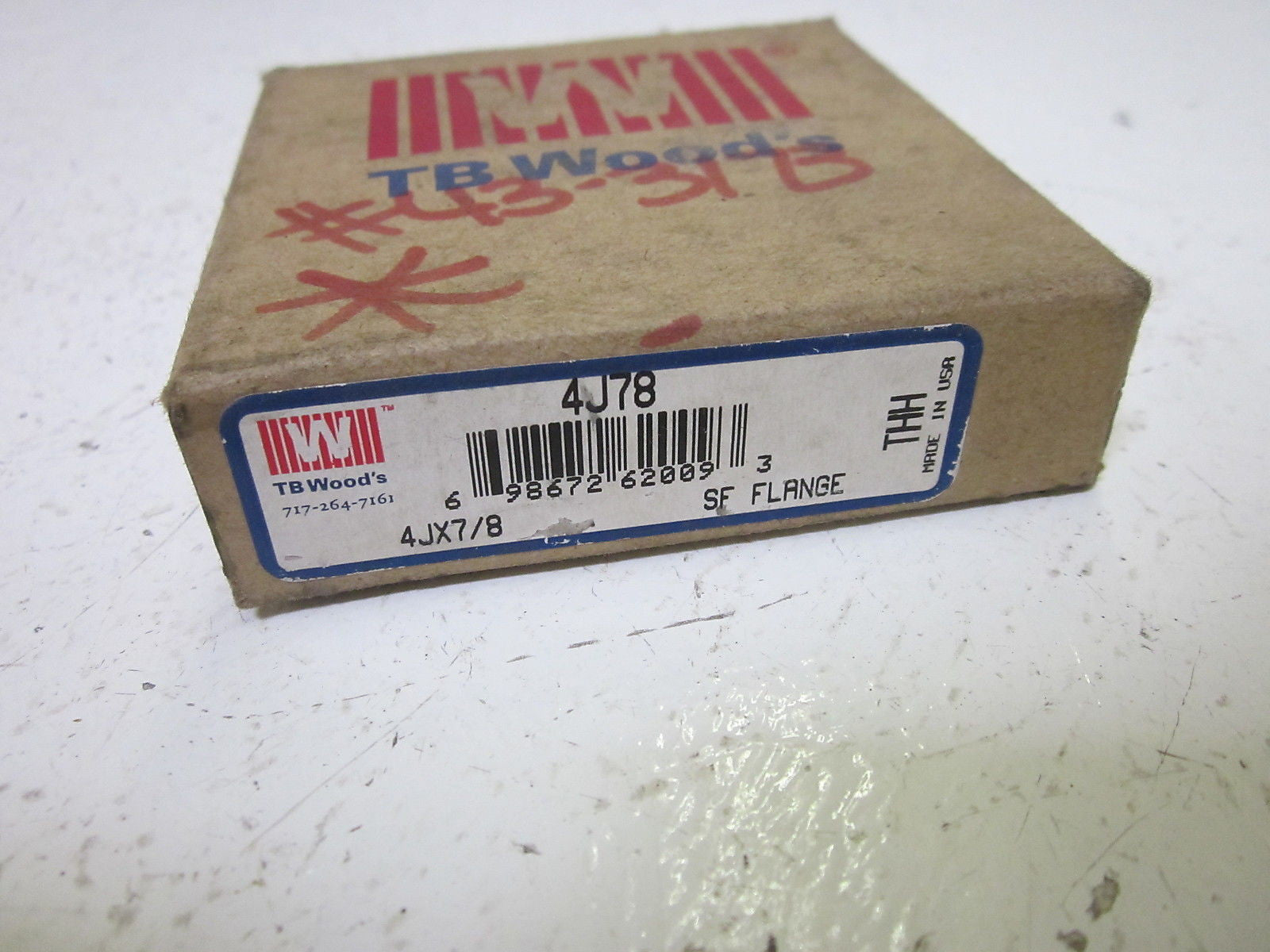 TB WOODS 4J78 FLANGE SURE FLEX COUPLING *NEW IN BOX*