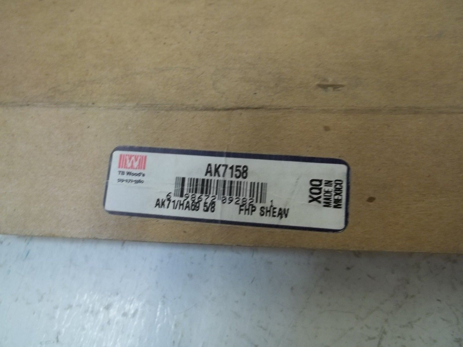 TB WOODS AK7158 *NEW IN BOX*