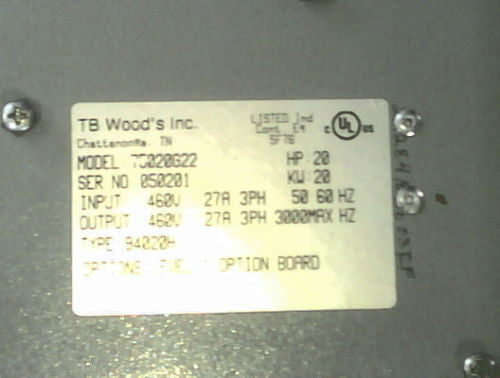 TB WOODS VOLKMANN 9000 DRIVE 75020G22 *USED*