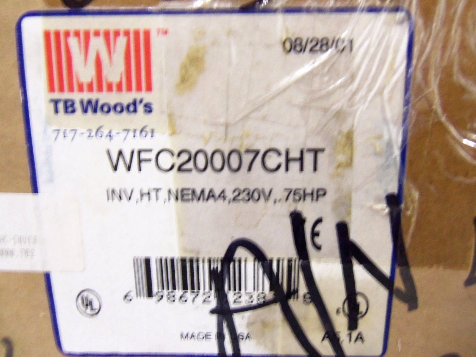 TBWOODS WFC2000-7CHT *NEW IN BOX*