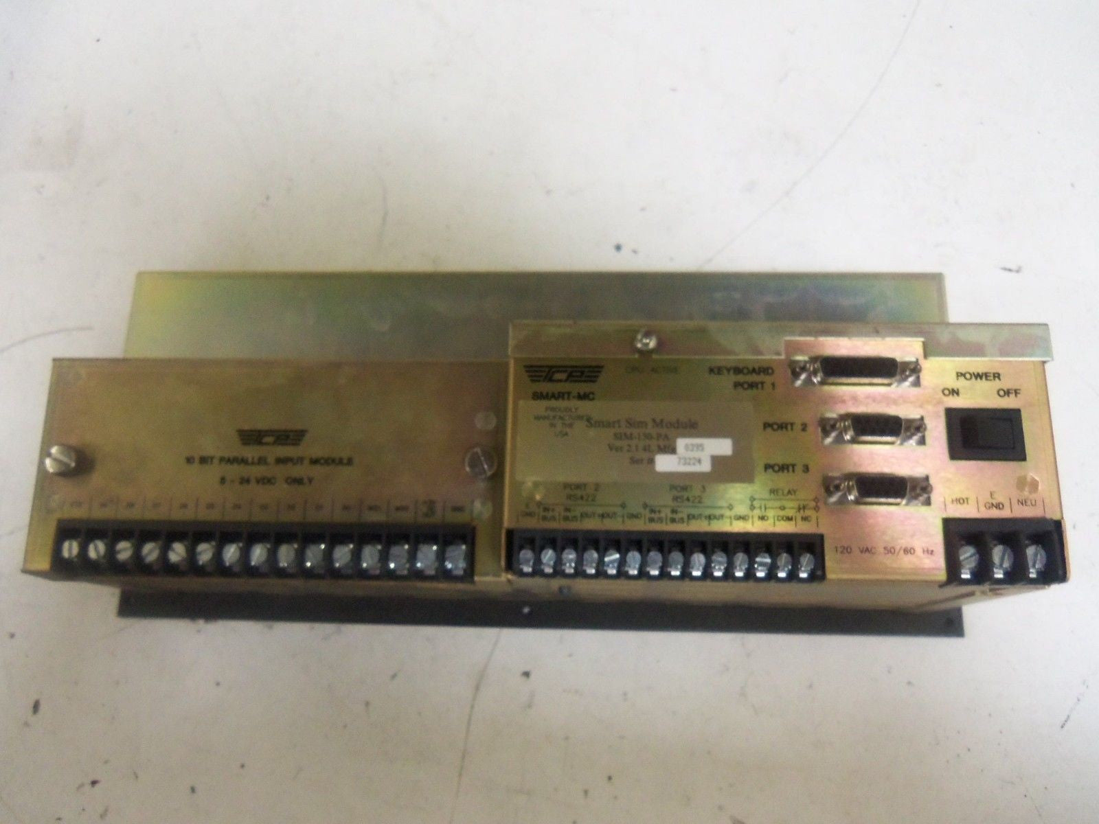 TOTAL CONTROL PRODUCTS SIM-150-PA SMART SIM MODULE *USED*