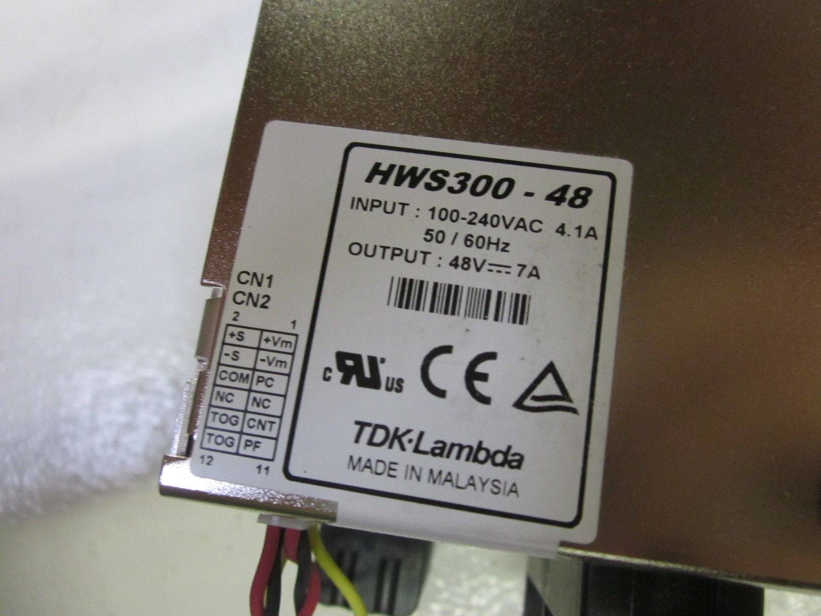 TDK-LAMBDA HWS300-48 POWER SUPPLIES 100-240VAC *NEW IN BOX*