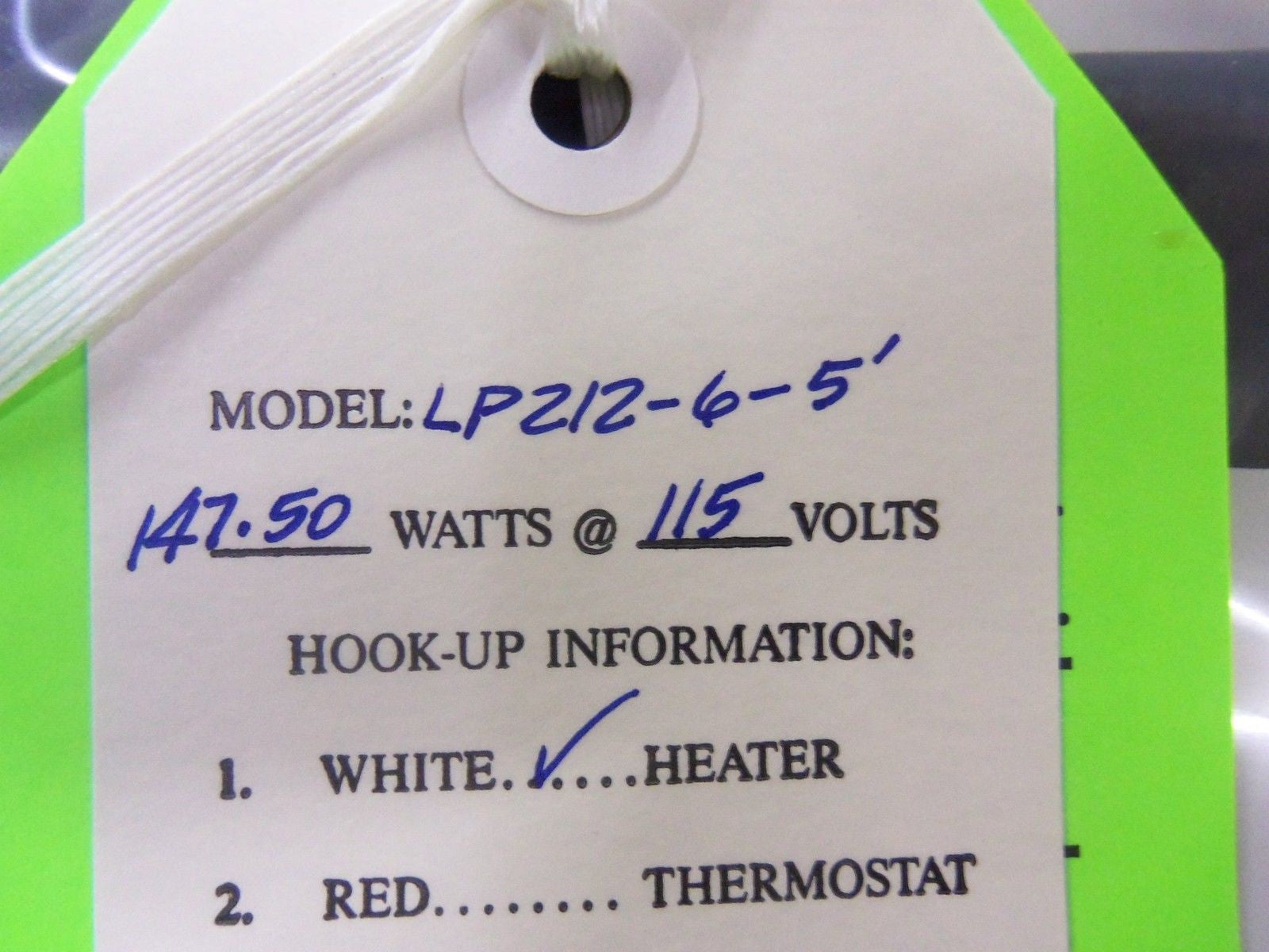 TECHNICAL HEATERS LP212-6-5' *NEW IN BOX*