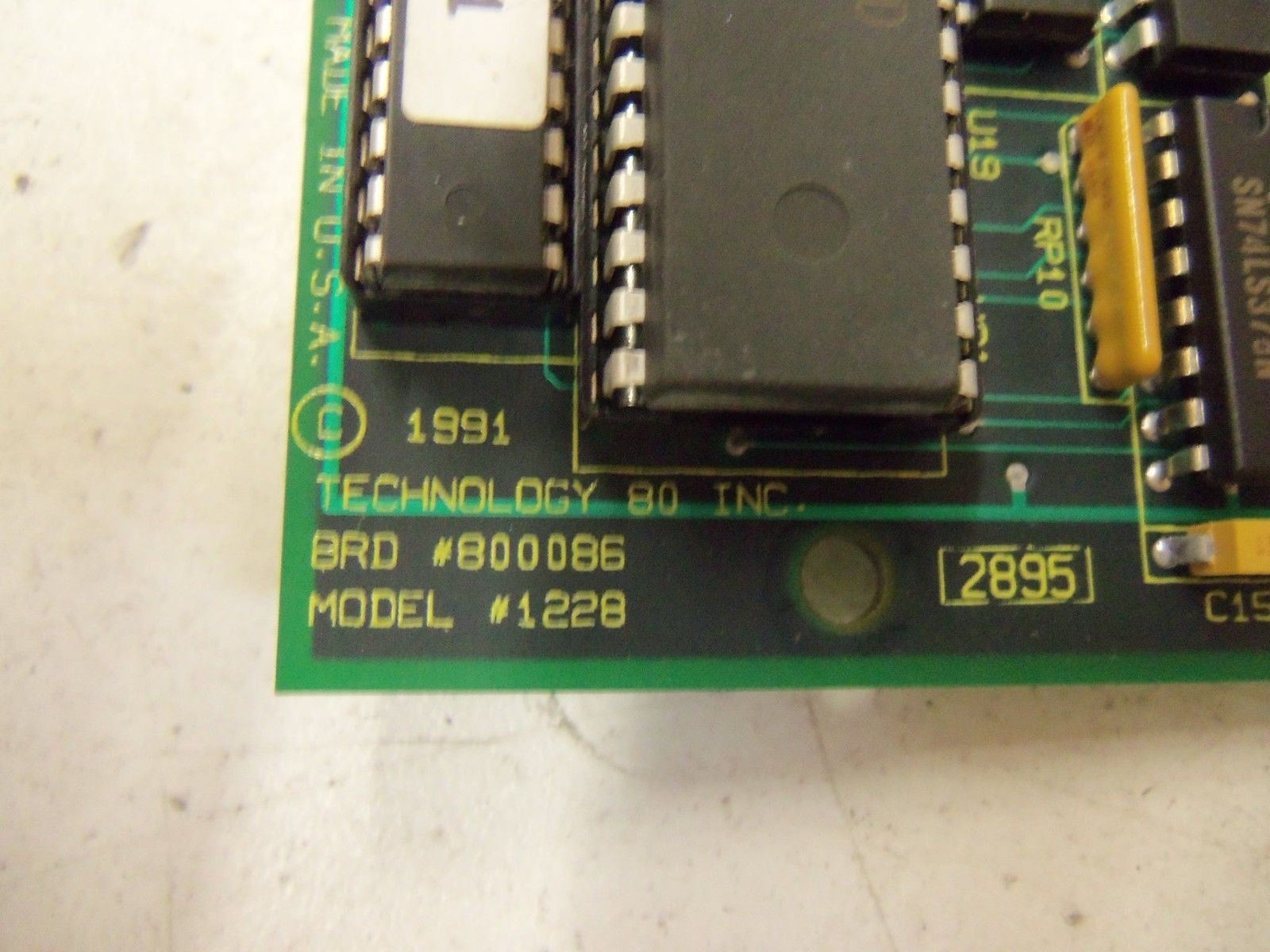TECHNOLOGY 80 INC. 1228-2 *NEW NO BOX*