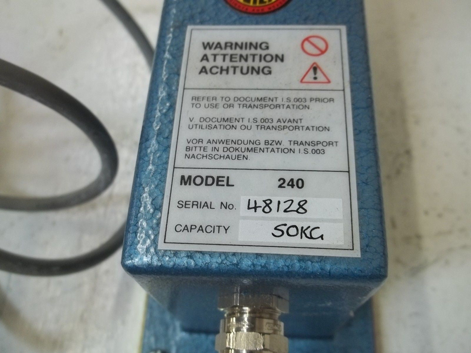 TEDEA-HUNTLEIGH MODEL 240 *USED*