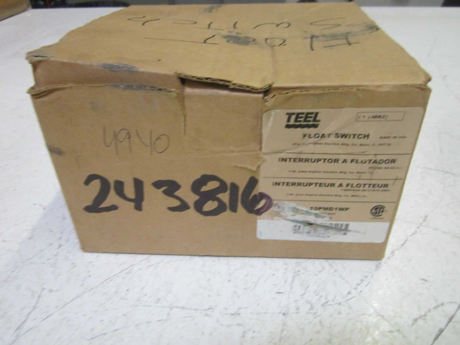 TEEL 4RK29 FLOAT SWITCH 115V *NEW IN BOX*