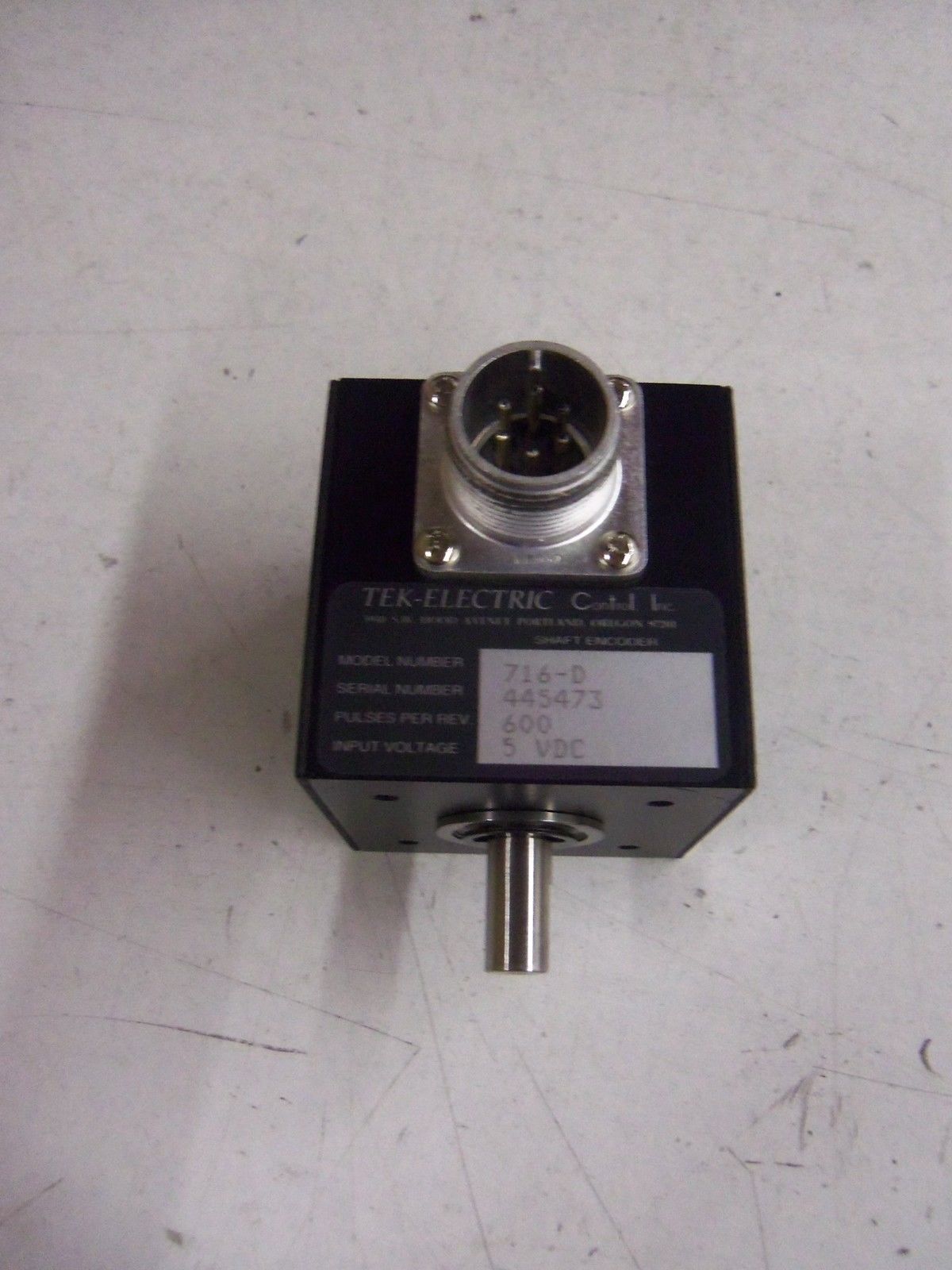 TEK-ELECTRIC CONTROL, INC. 716-D  *NEW NO BOX*