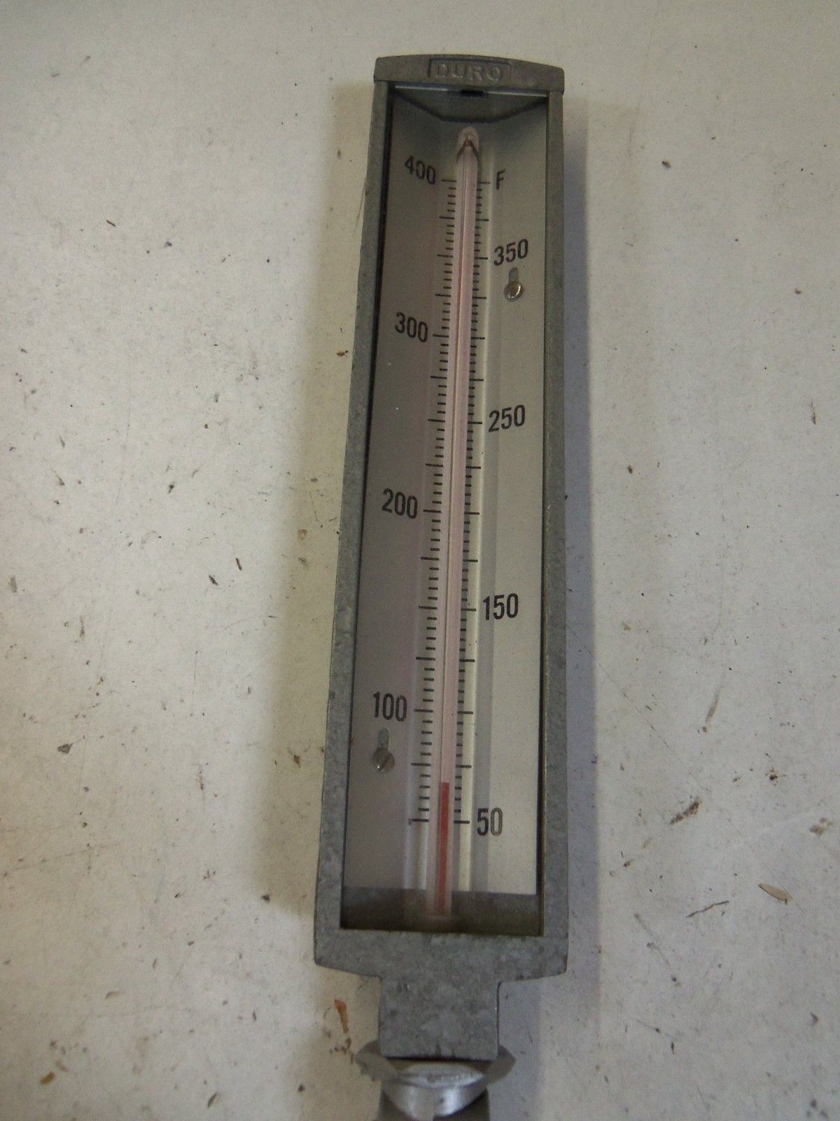TEL-TRU THERMOMETER 3" 50-400 DEGREE F *USED*