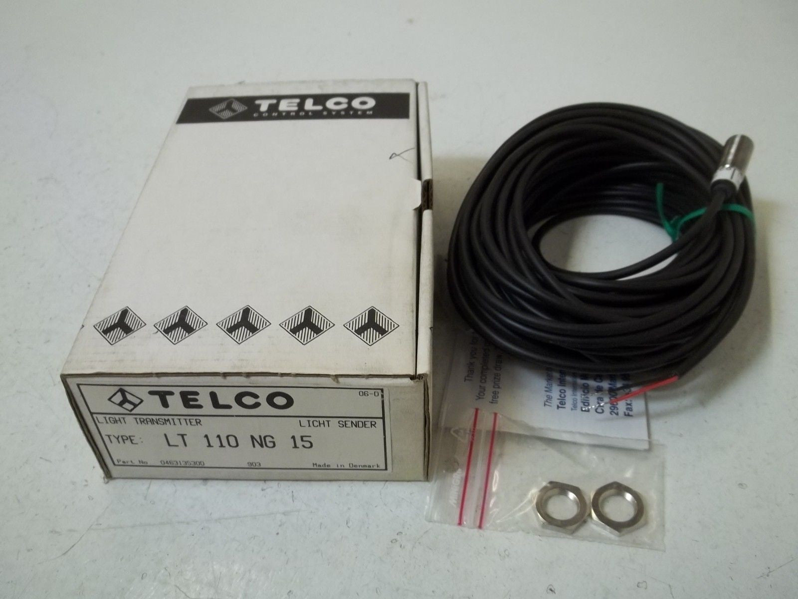 TELCO LT110NG15 LIGHT TRANSMITTER *NEW IN BOX*