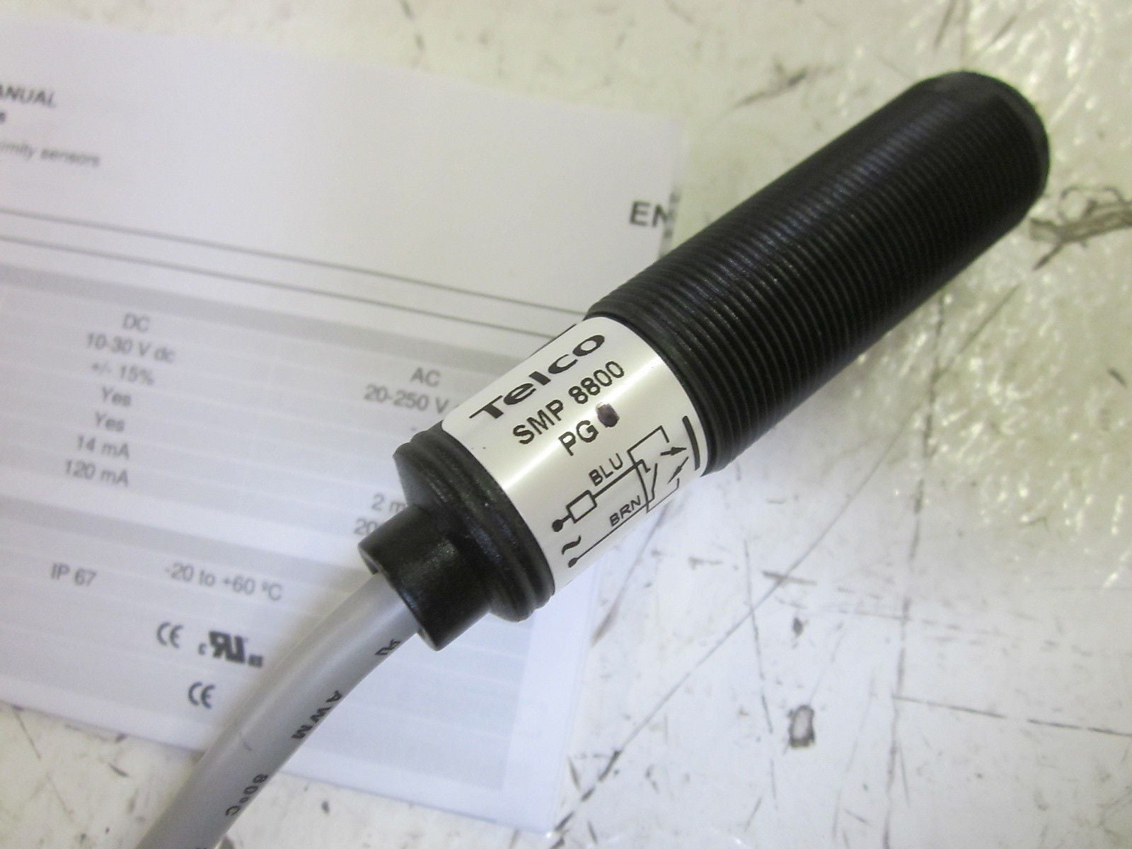 TELCO SMP8800 PG PHOTOELECTRIC SENSOR 20-250V *NEW NO BOX*
