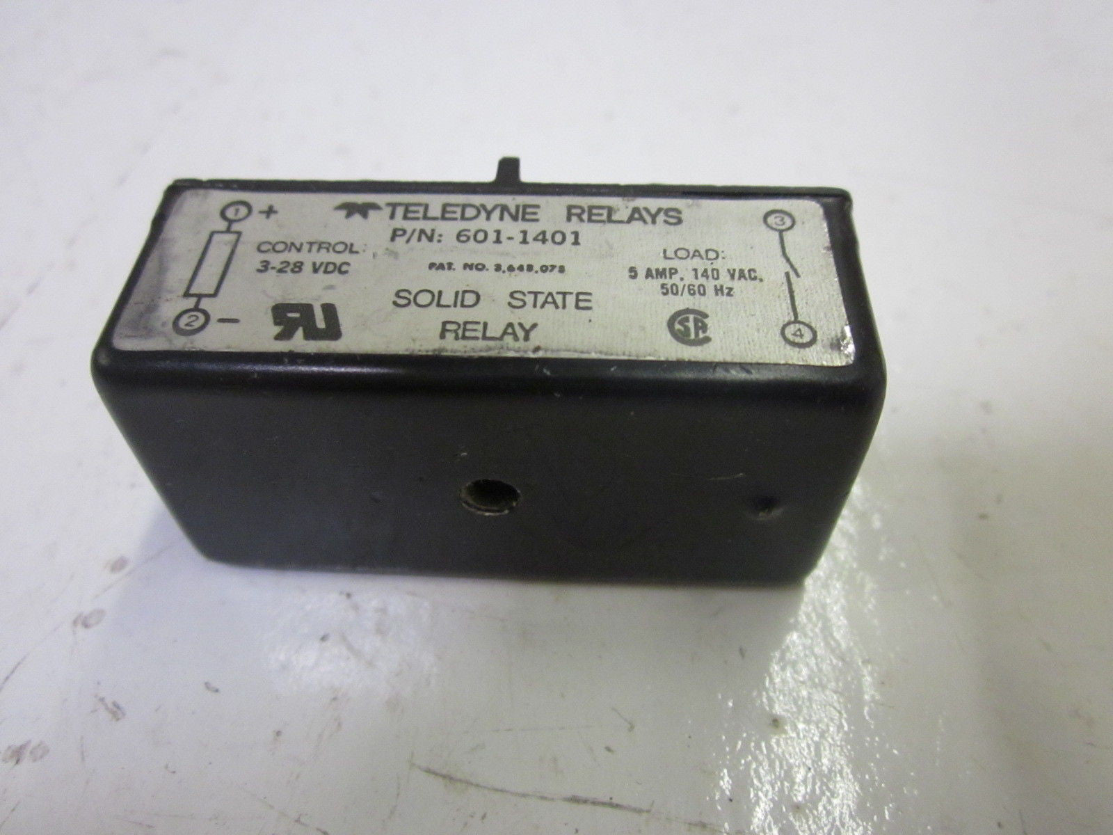TELEDYNE RELAYS 601-1401 *USED*