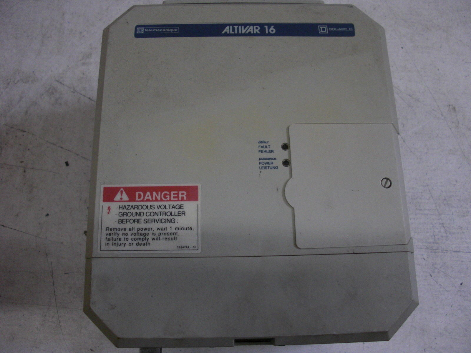 TELEMECANIQUE ALTIVAR16 ATV16U72N4 AC DRIVE 5HP *USED*