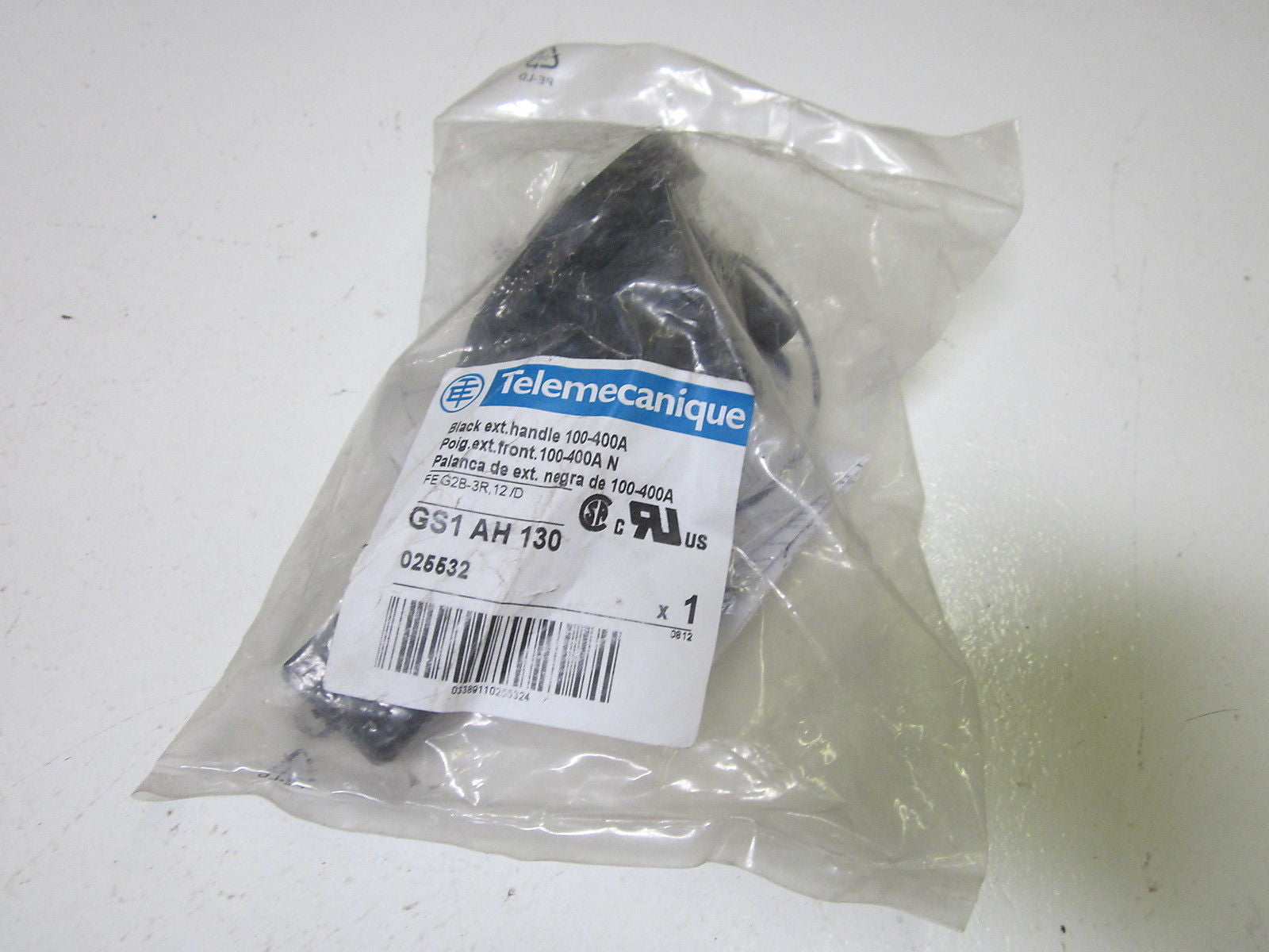 TELEMECANIQUE GS1AH130 DISCONNECT SWITCH BLACK HANDLE *NEW IN A FACTORY BAG*
