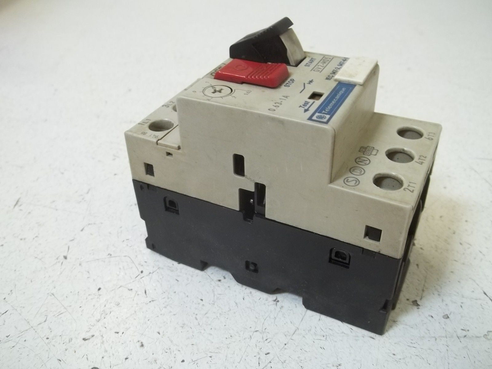 TELEMECANIQUE GV2-M05 MANUEL MOTOR STARTER 0.63-1A *USED*