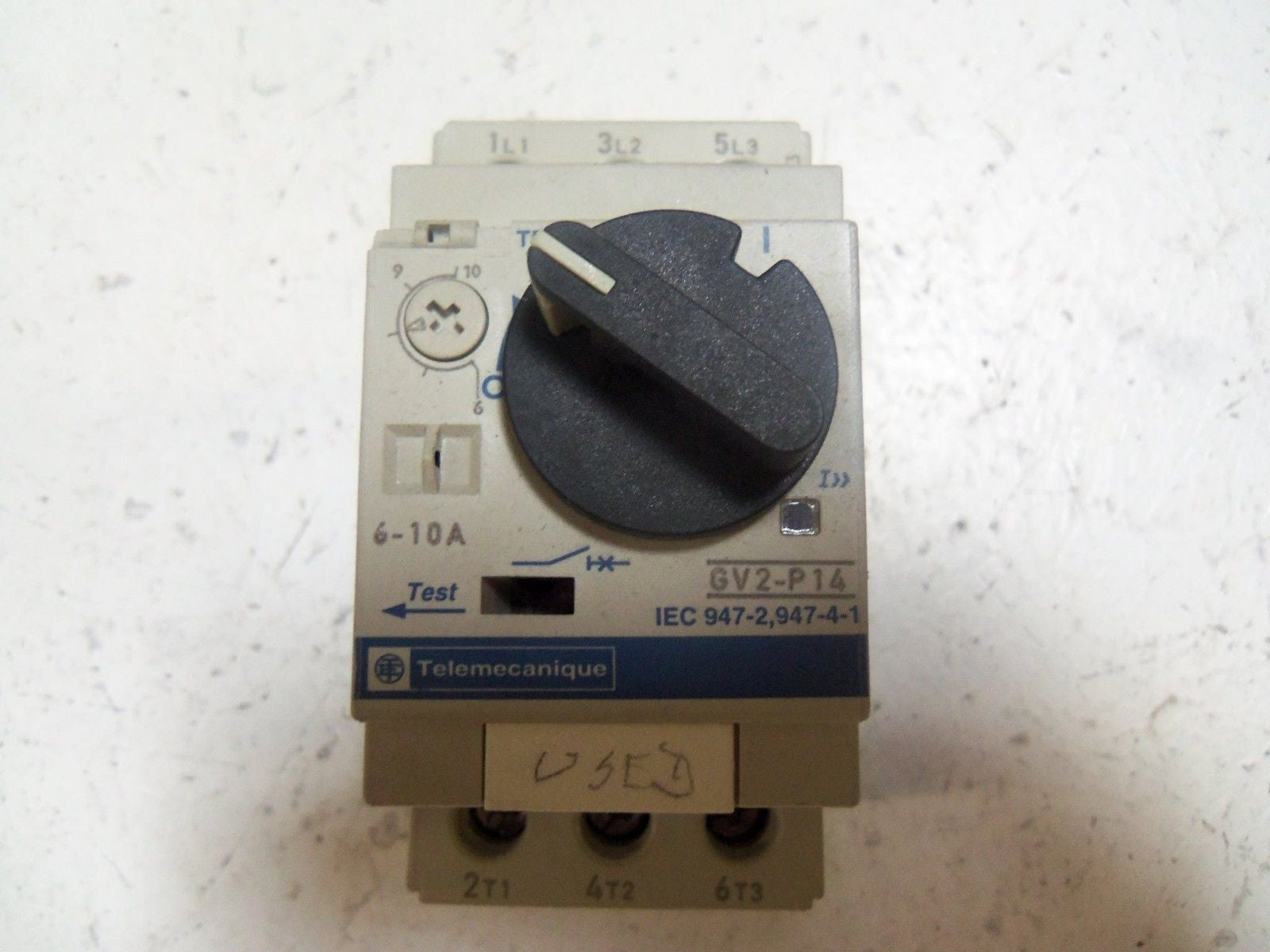 TELEMECANIQUE GV2-P14 MOTOR STARTER *USED*