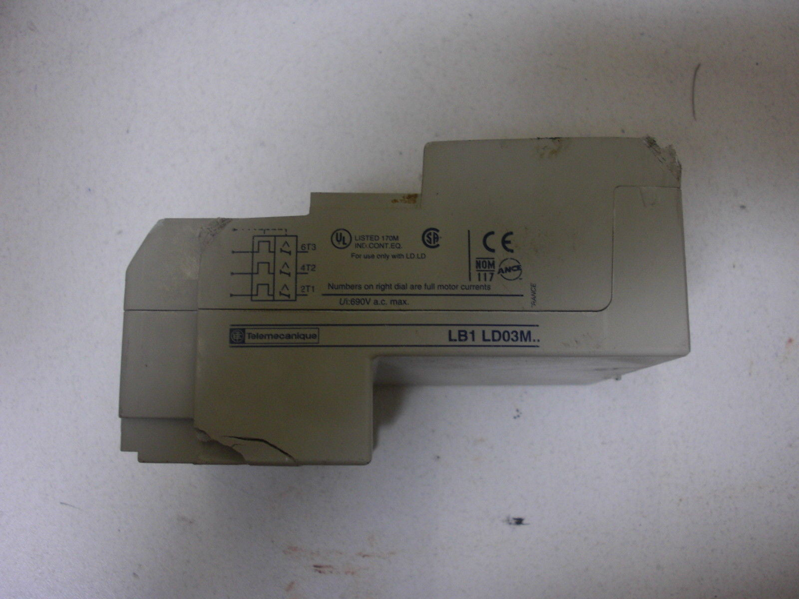 TELEMECANIQUE LD03M61 *USED*