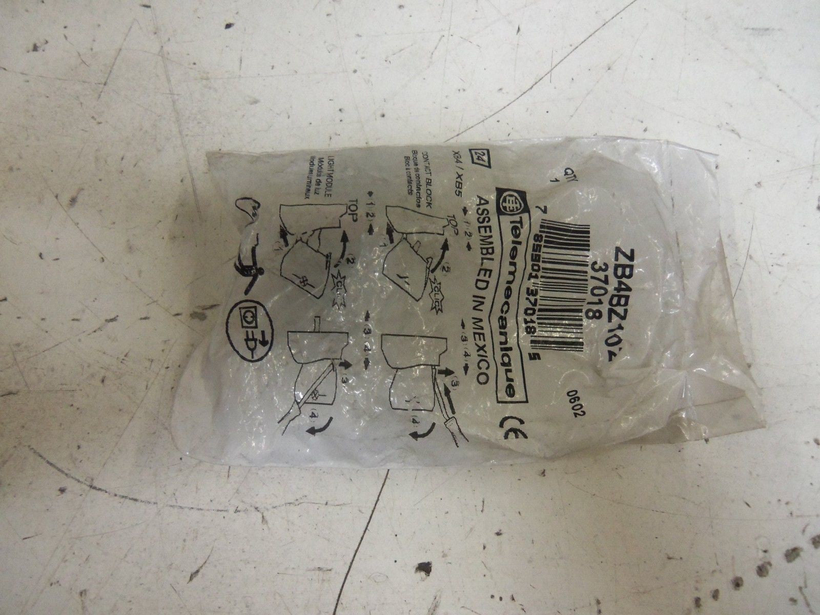 TELEMECANIQUE ZB4BZ102 *NEW IN FACTORY BAG*