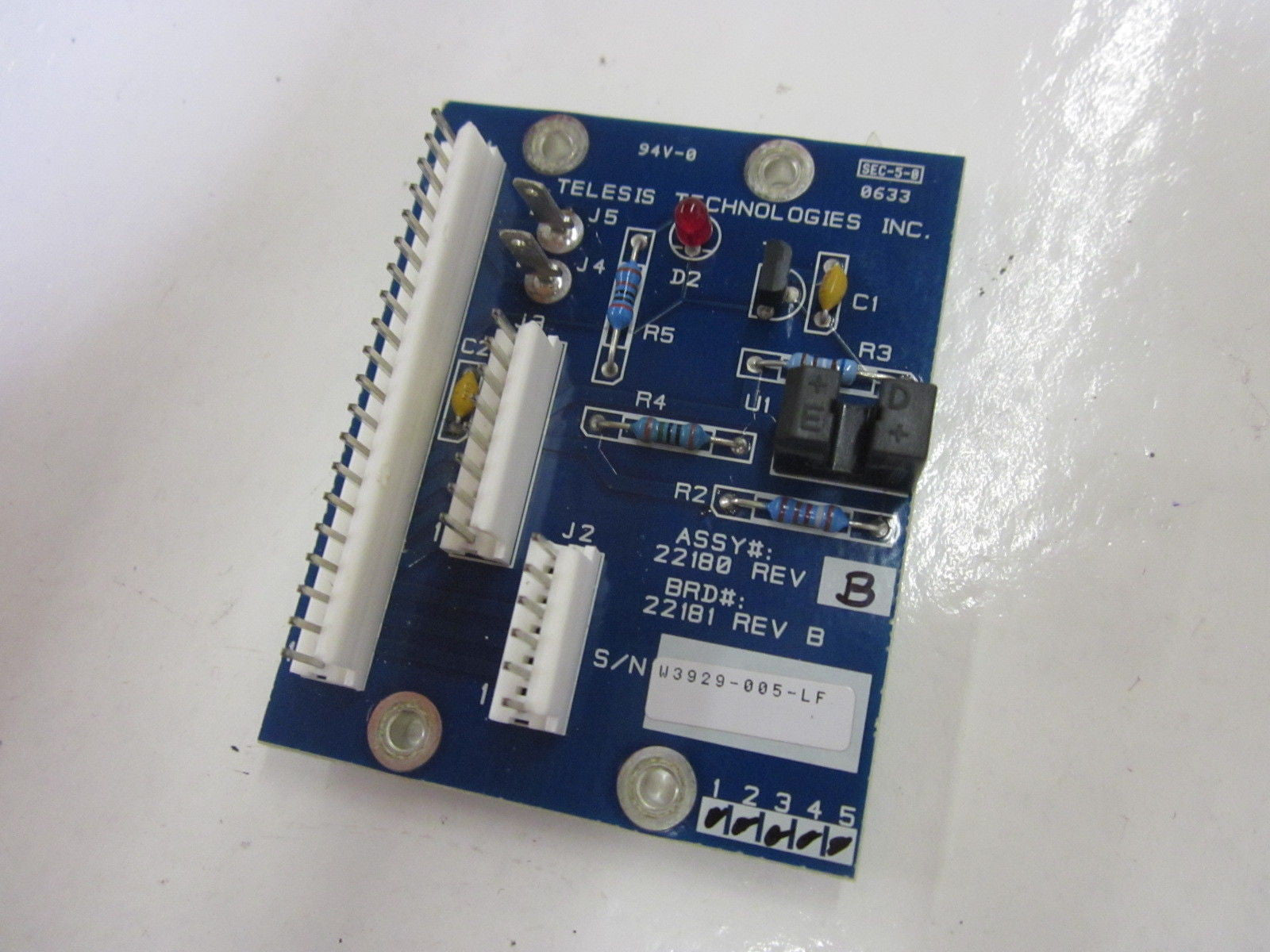 TELESIS TECHNOLOGIES INC. 22181 *USED*