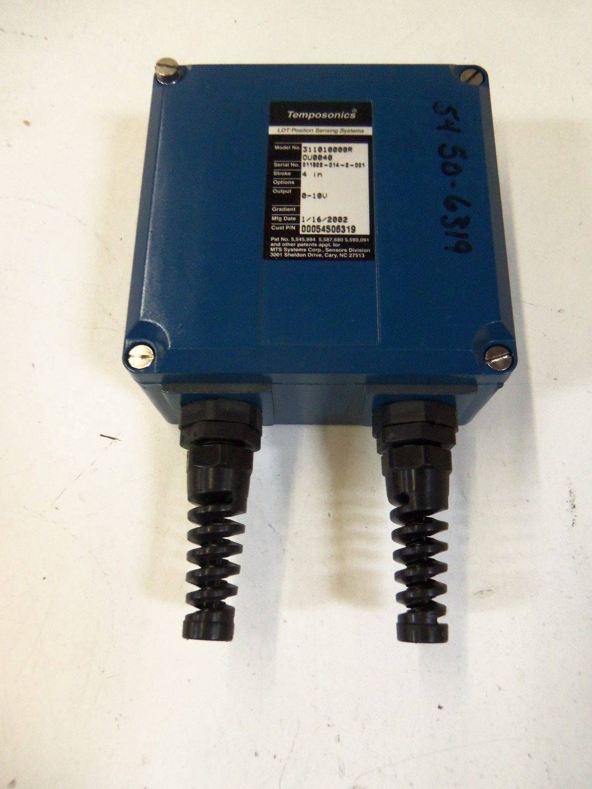 MTS TEMPOSONICS 311010000R-OU0040 LDT POSITION SENSING SYSTEMS 0-10V*NEW NO BOX*