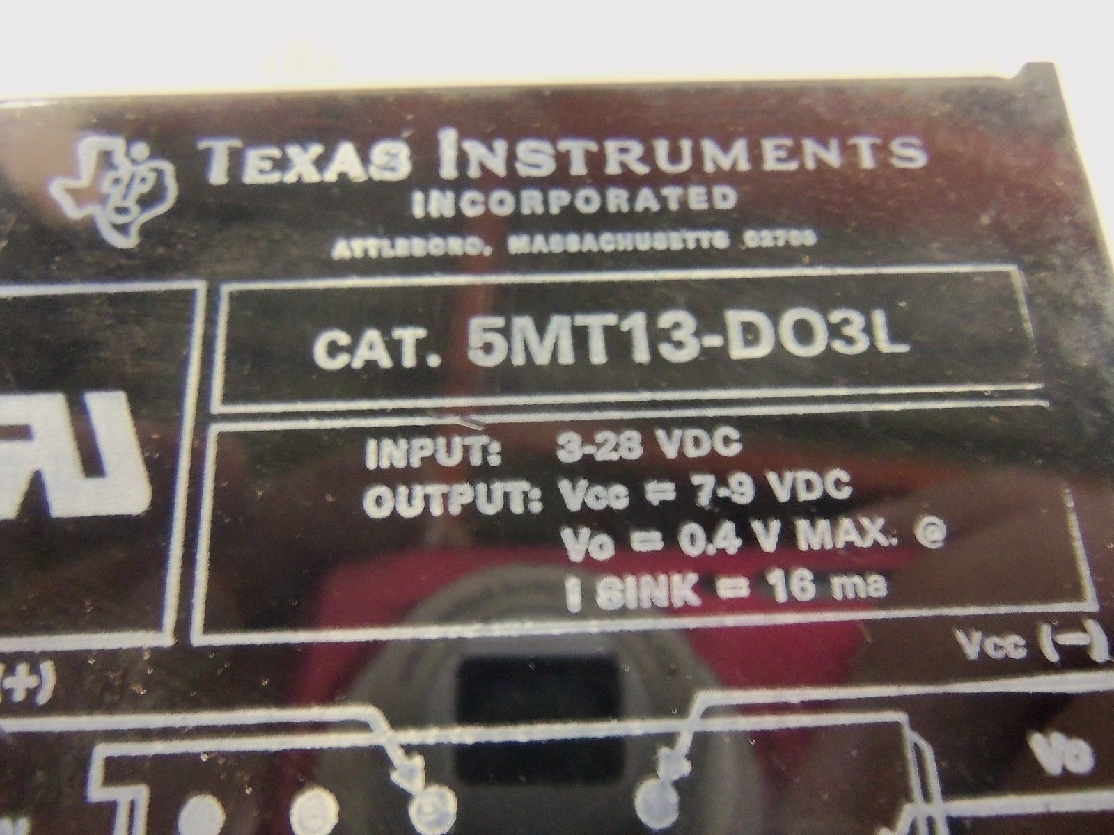 TEXAS INSTRUMENTS 5MT13-D03L *USED*