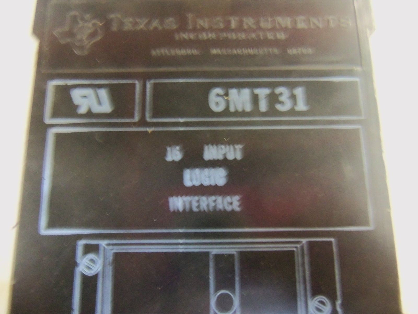 TEXAS INSTRUMENTS 6MT31 INPUT LOGIC INTERFACE MODULE *USED*