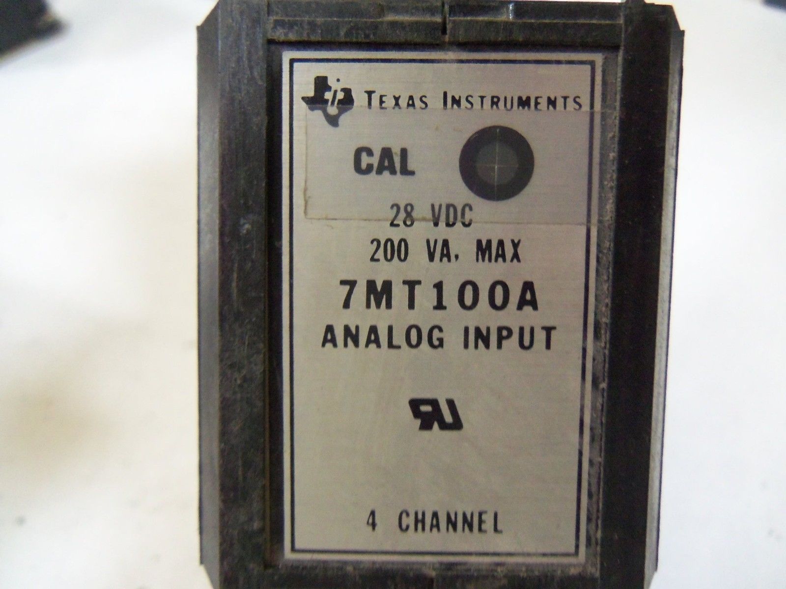 TEXAS INSTRUMENTS 7MT100A INPUT ANALOG *USED*