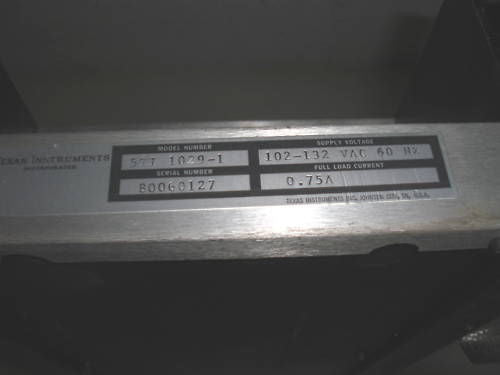TEXAS INSTRUMENTS POWER SUPPLY 5TI1029-1 *USED*
