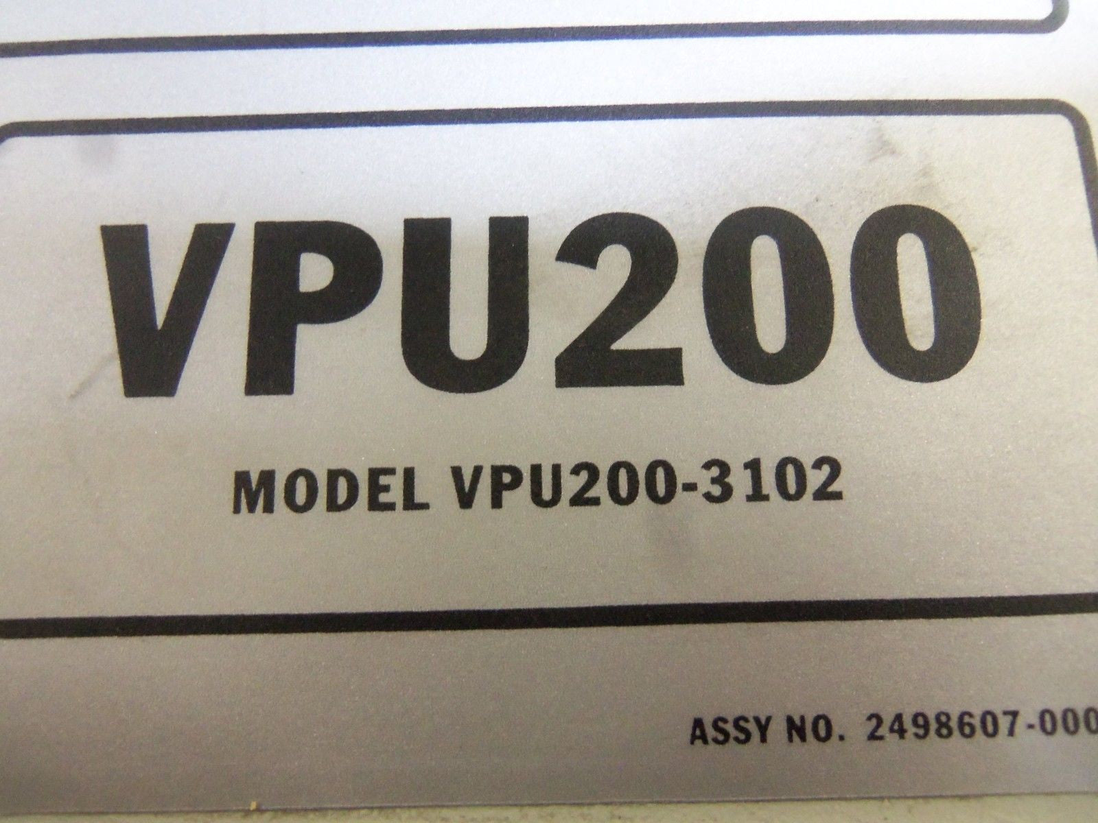 TEXAS INSTRUMENTS VPU200-3102 PROGRAMMER W/ INTEGRATED KEYBOARD *USED*