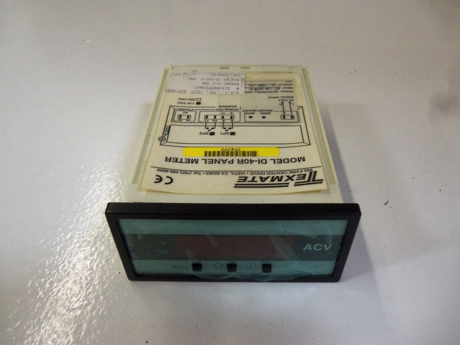 TEXMATE DI-40R *USED*