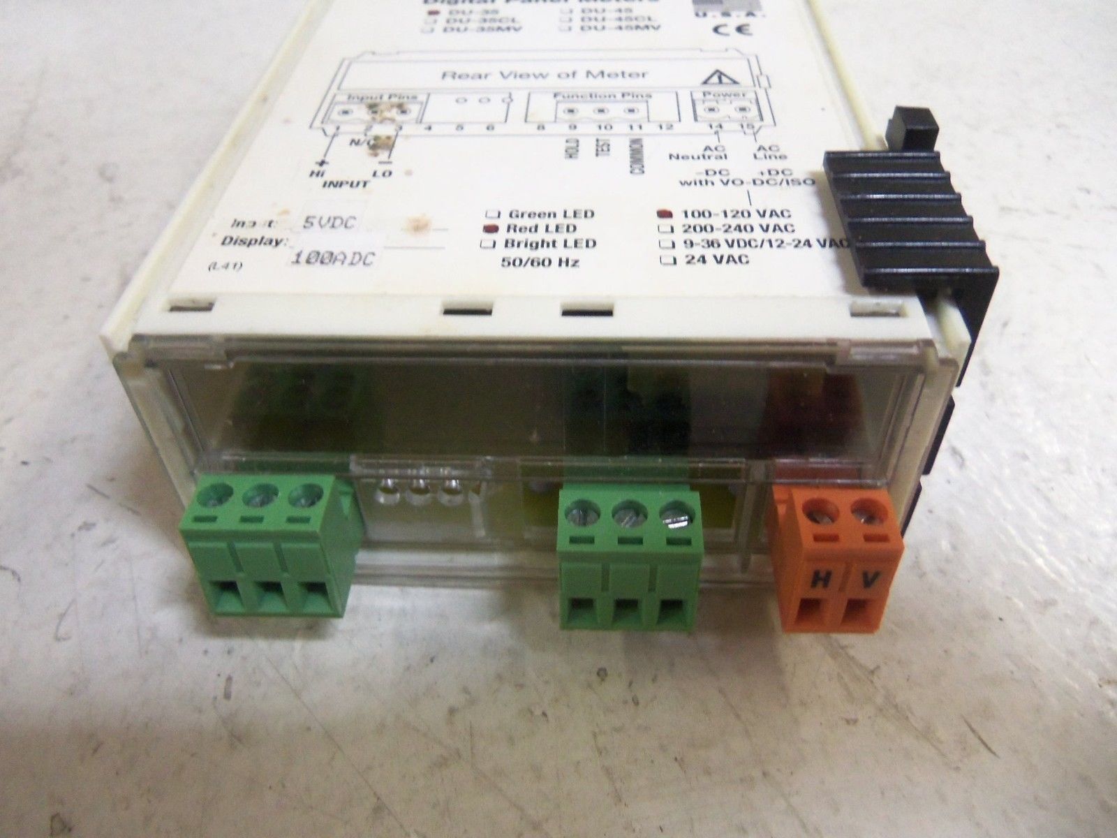 TEXMATE DU35CNPLUG *USED*