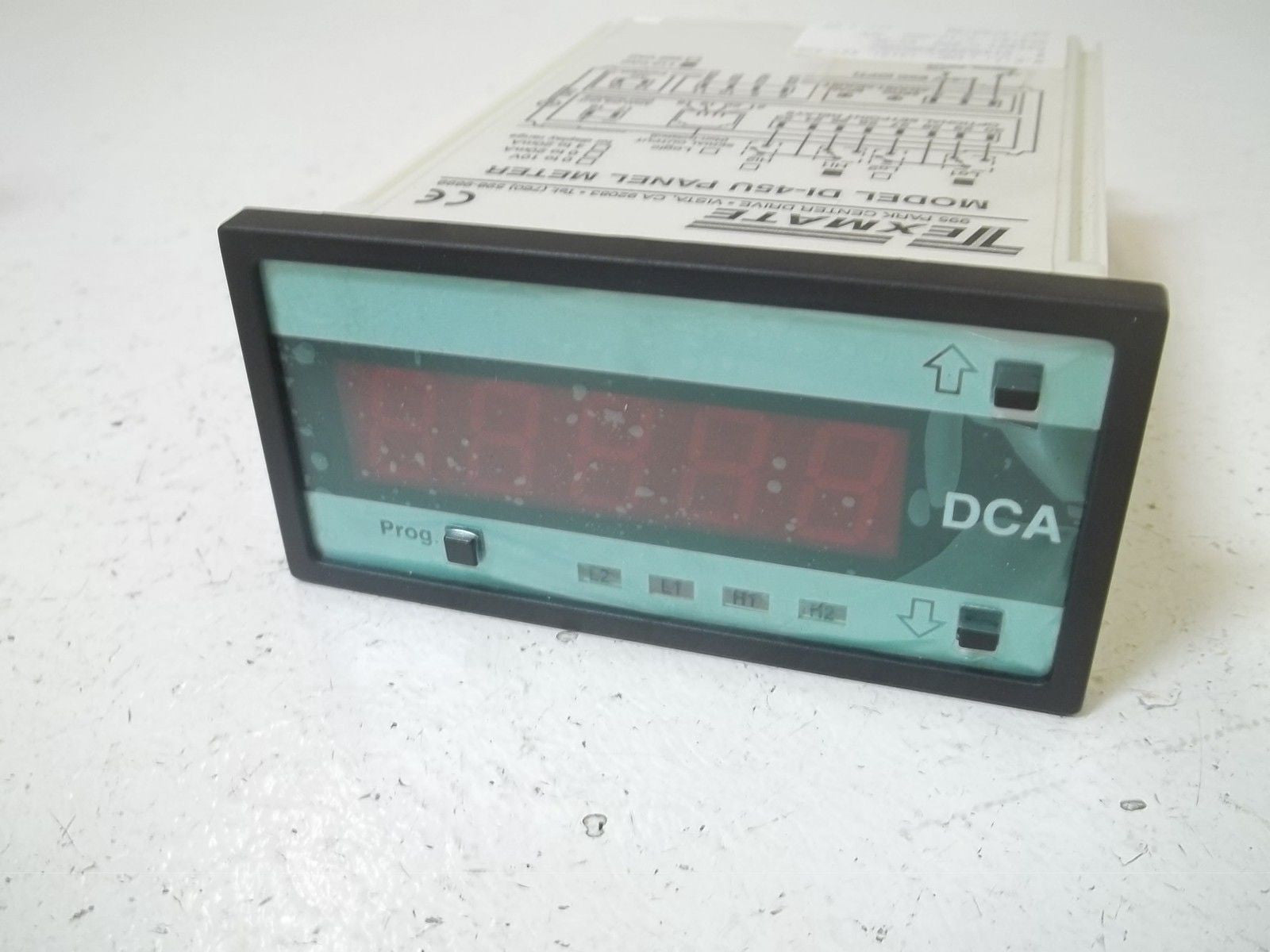 TEXMATE MODEL DI-45U PANEL METER *NEW IN BOX*