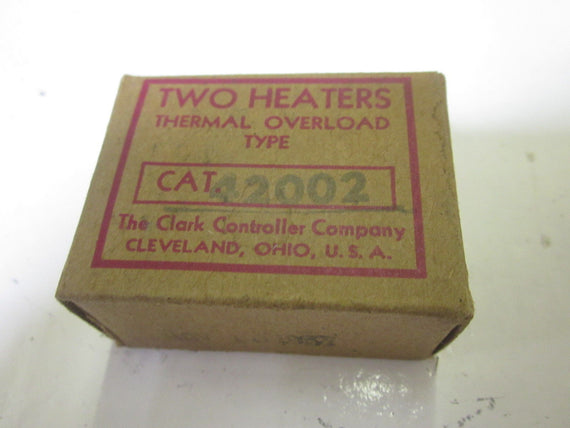 THE CLARK CONTROLLER CO. 42002 *NEW IN BOX*