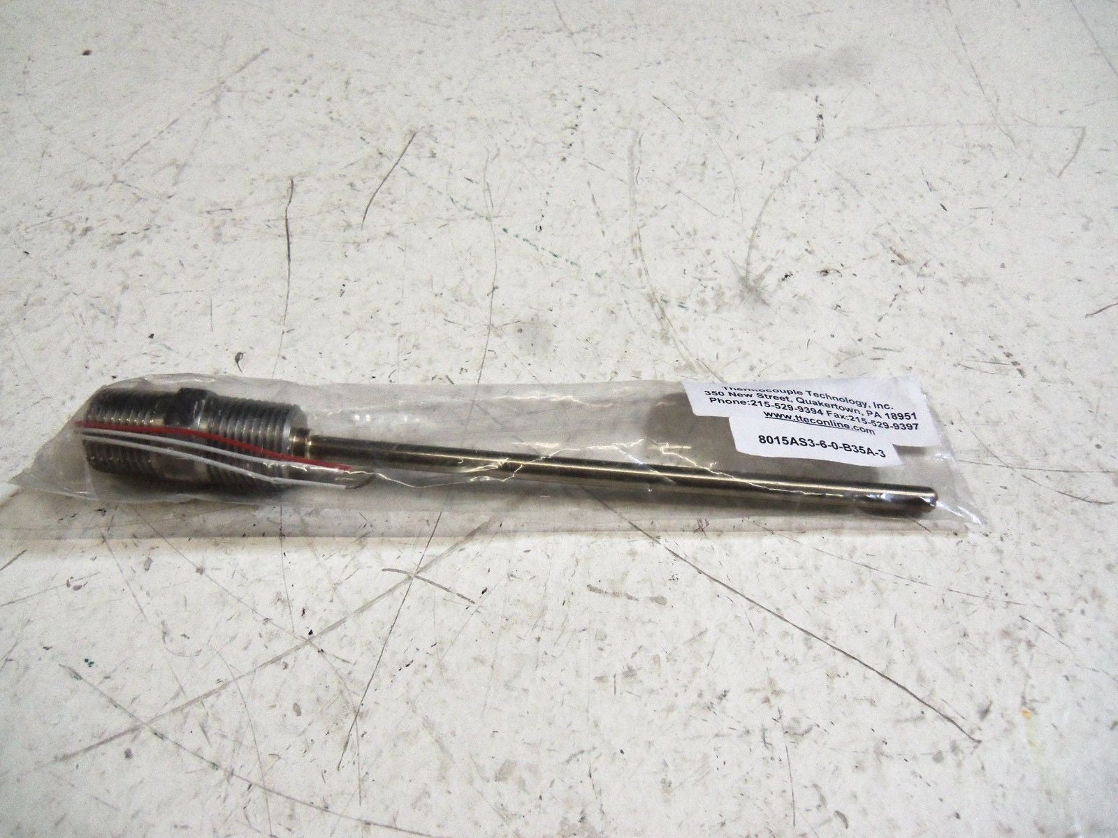 THERMOCOUPLE TECH 8015AS3-6-0-B35A-3 *NEW IN FACTORY BAG*