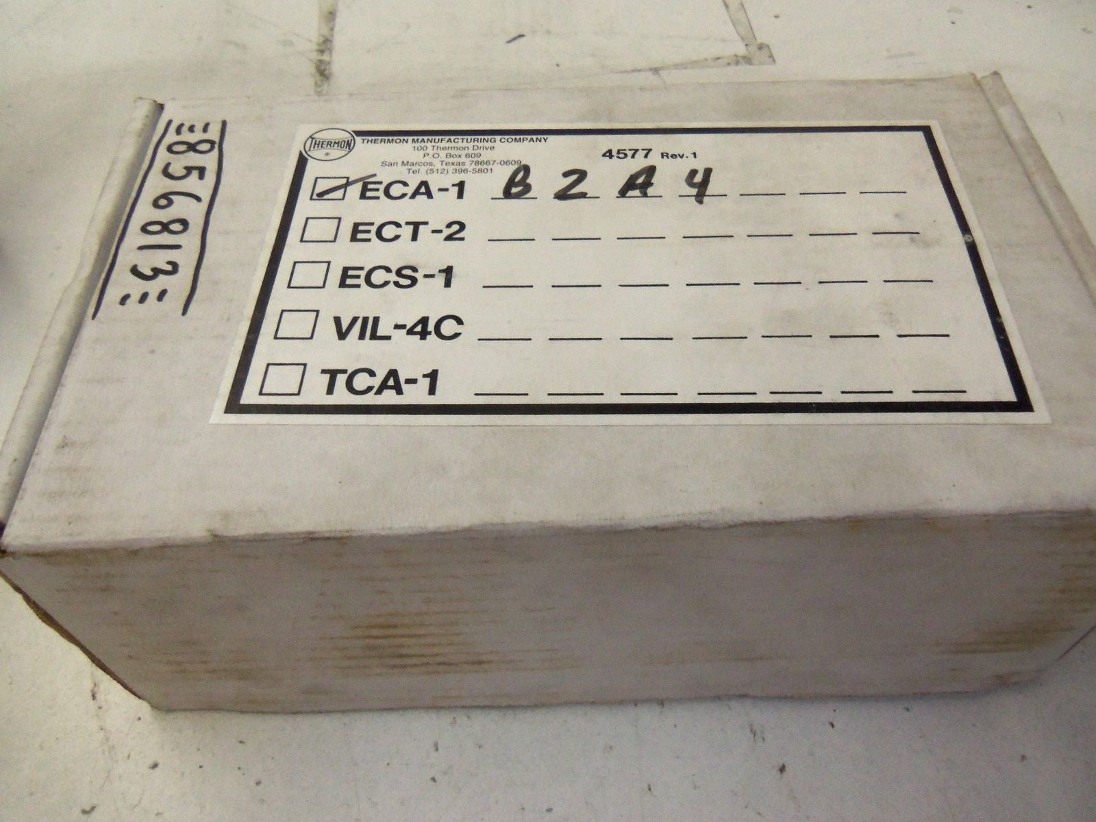 THERMON MANUFACTURING COMPANY ECA-1B2A4 *NEW IN BOX*